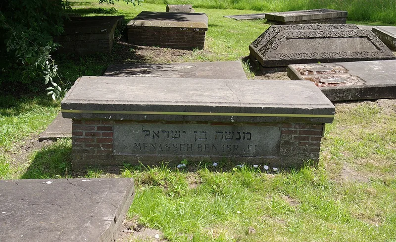 Gravestone of Menasseh ben Israel, Beth Haim, Ouderkerk