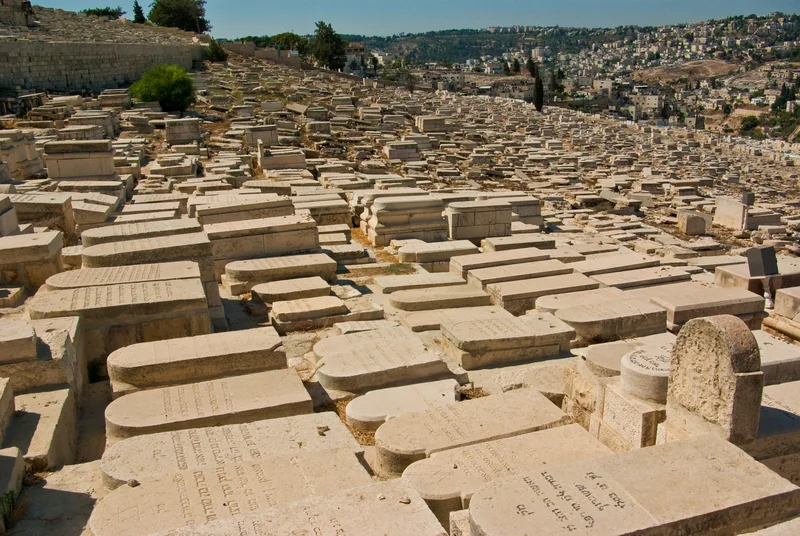 Mount of Olives Jewish Cemetery, Jerusalem — cemetery view