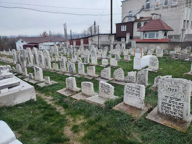 Old Jewish cemetery in Medzhybizh, burial site of the Baal Shem Tov