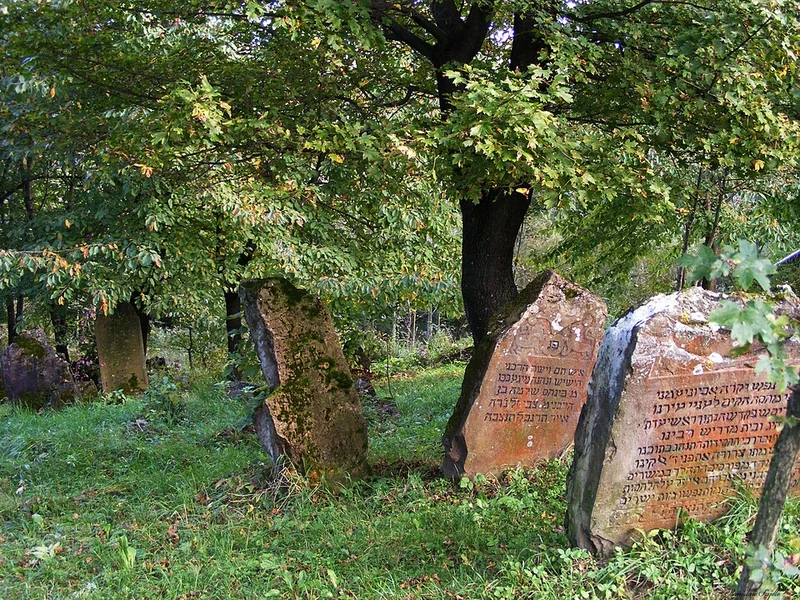 Jewish cemetery, Rymanów — surviving gravestones