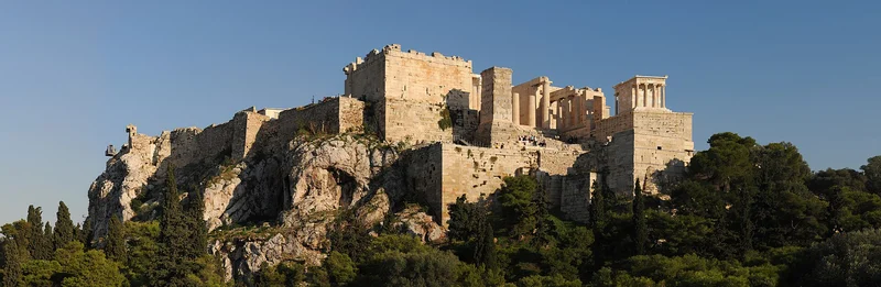 Acropolis and Parthenon from Areopagus Hill, Athens