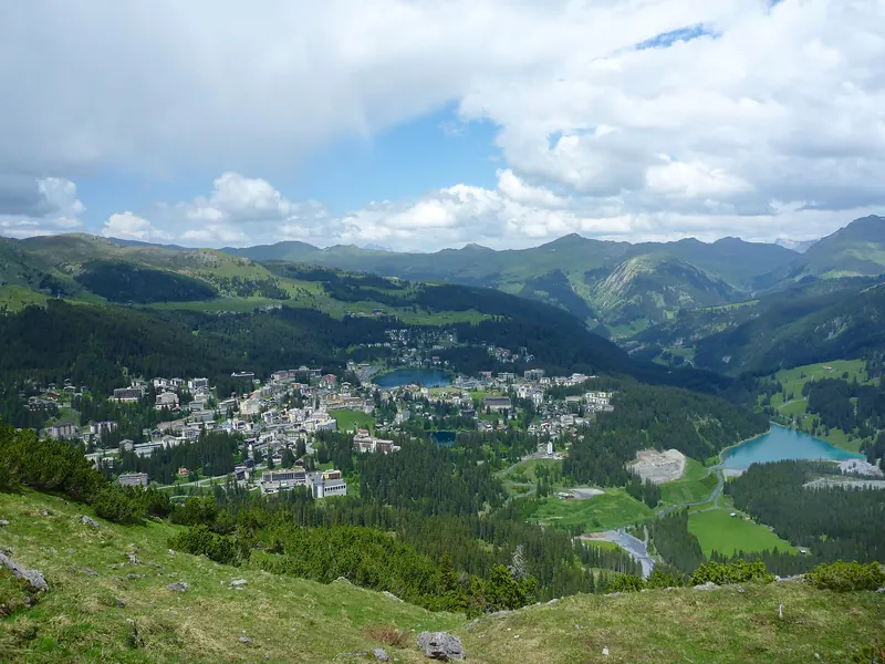 Arosa, holiday resort in Switzerland