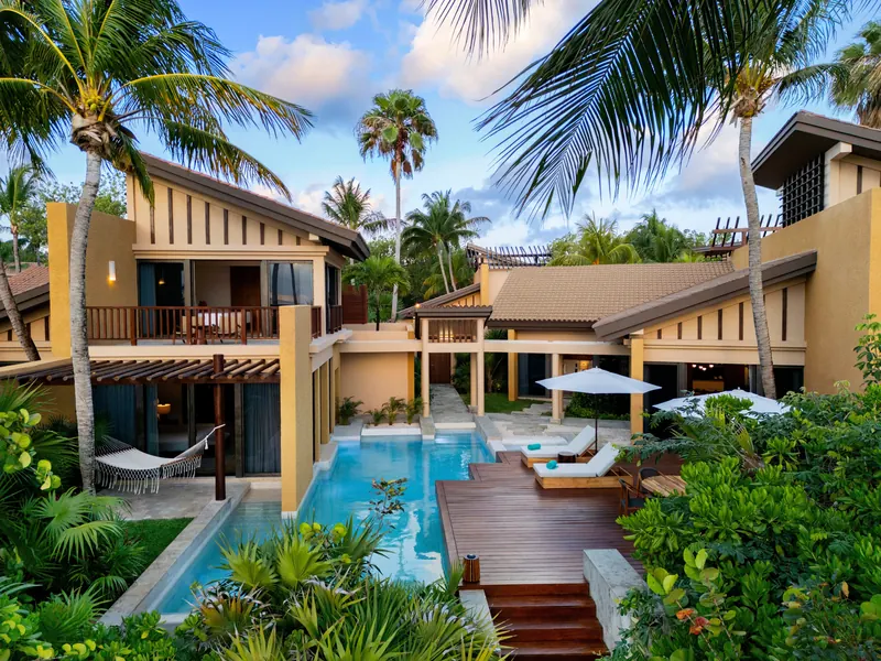 Banyan Tree Mayakoba — Harmony Three-Bedroom Beachfront Pool Villa