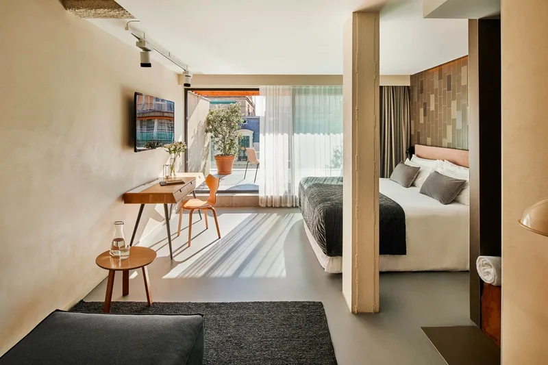 Guest accommodation with terrace at Ohla Eixample, Barcelona