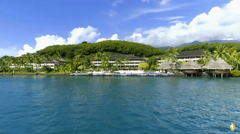 InterContinental Tahiti waterfront and overwater bungalows