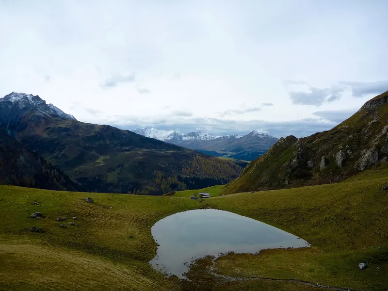 Lake "See" at Sapün valley near Arosa/Switzerland.