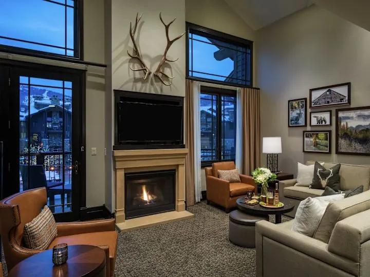 Lounge area with comfortable seating