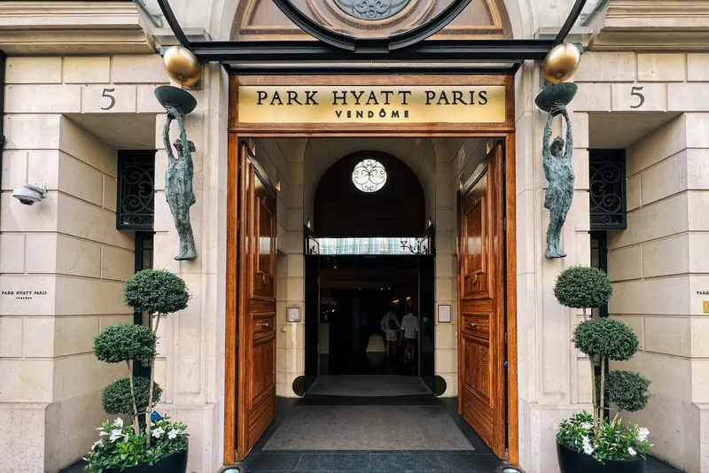Park Hyatt Paris Vendome entrance